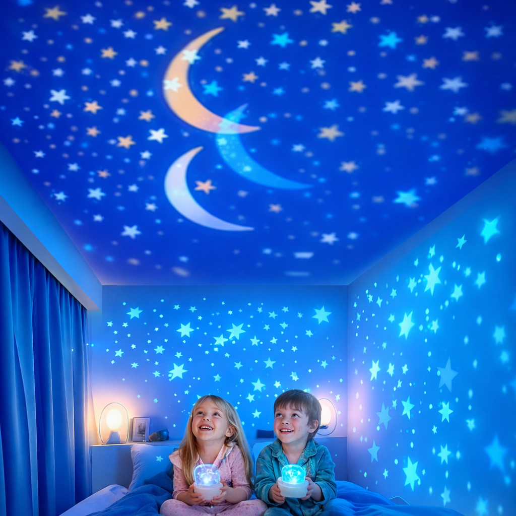 2-in-1 Kids Night Light and Ocean Projector