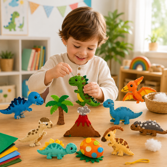 DIY Felt Animal Craft Kit for Kids