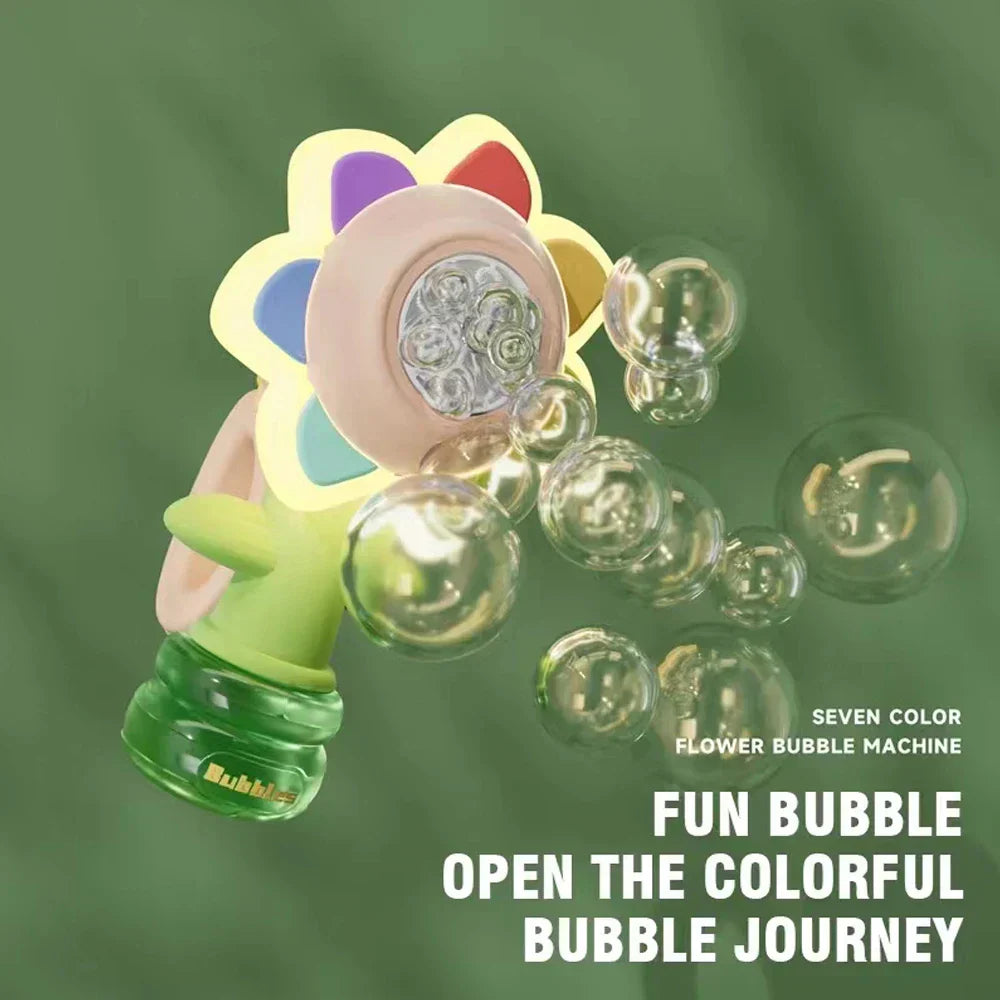 Magic Bubble Flower Machine