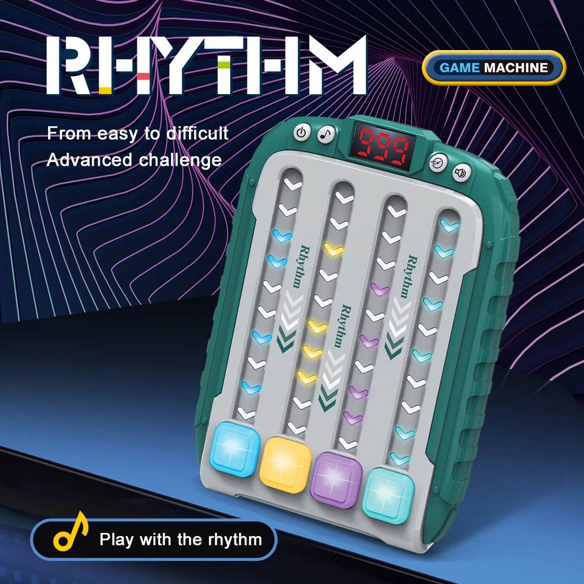 Interactive Light and Sound Calming Toy
