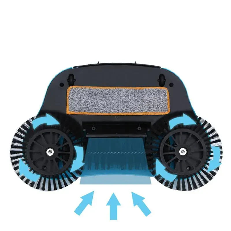 3-in-1 Manual Floor Sweeper for Family Homes