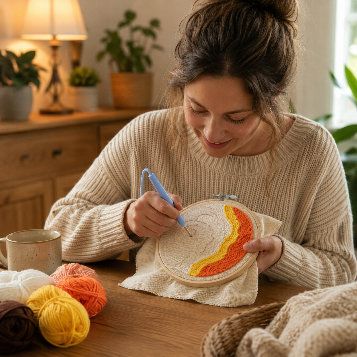 Beginner Punch Needle Embroidery Kit