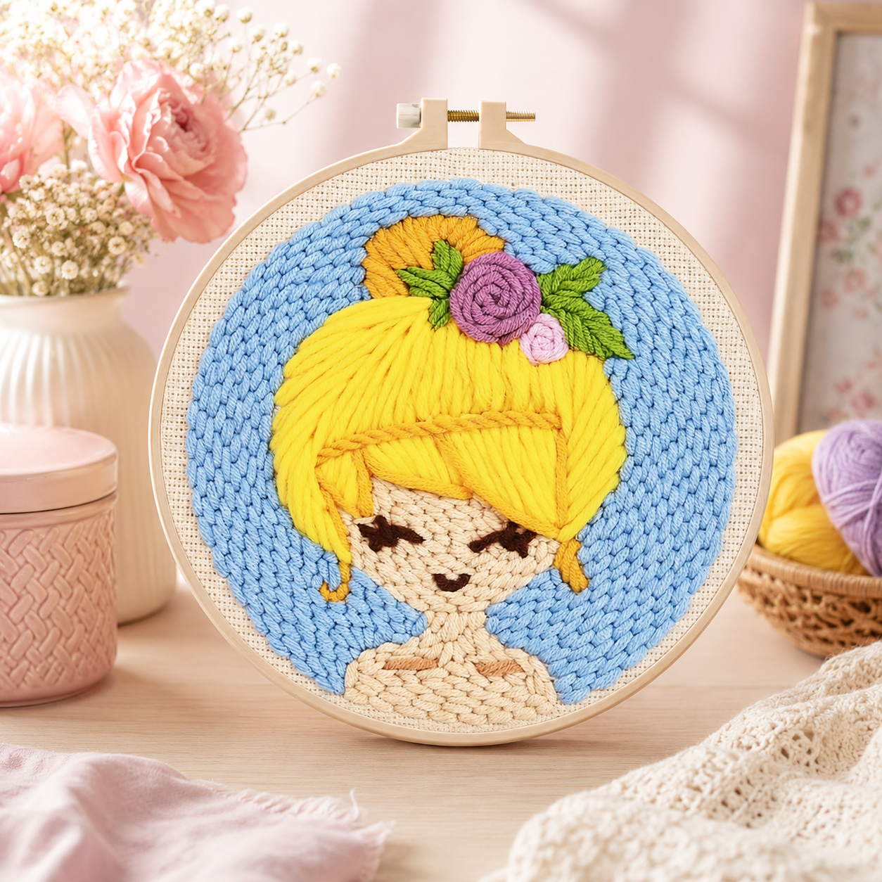Beginner Punch Needle Embroidery Kit