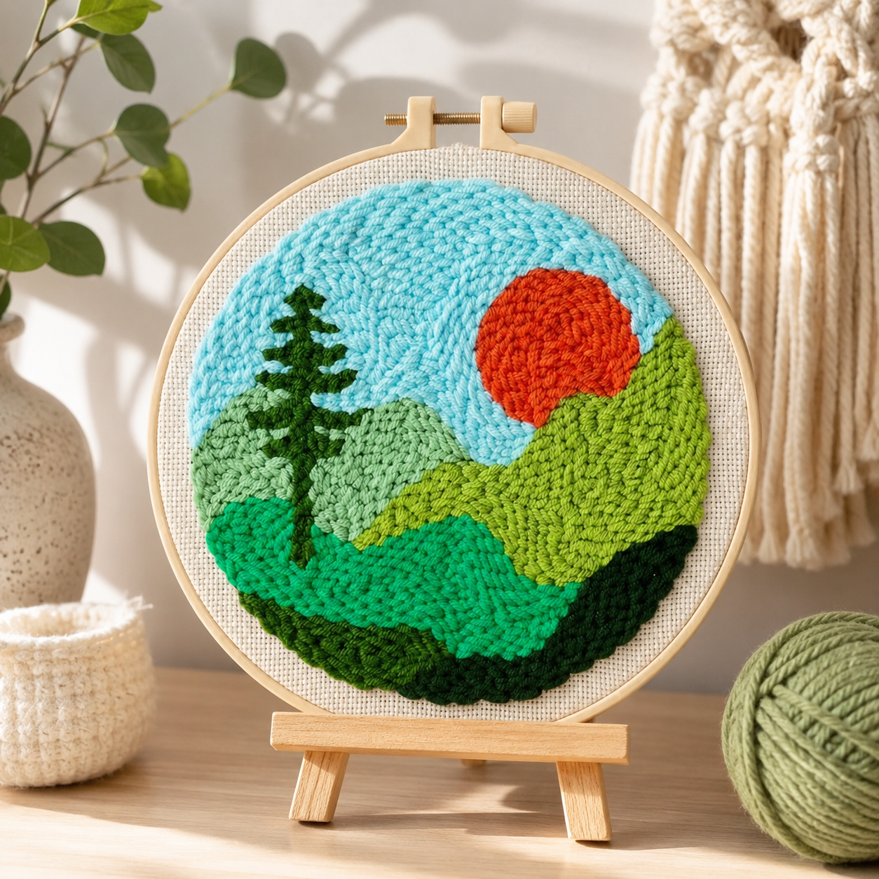 Beginner Punch Needle Embroidery Kit