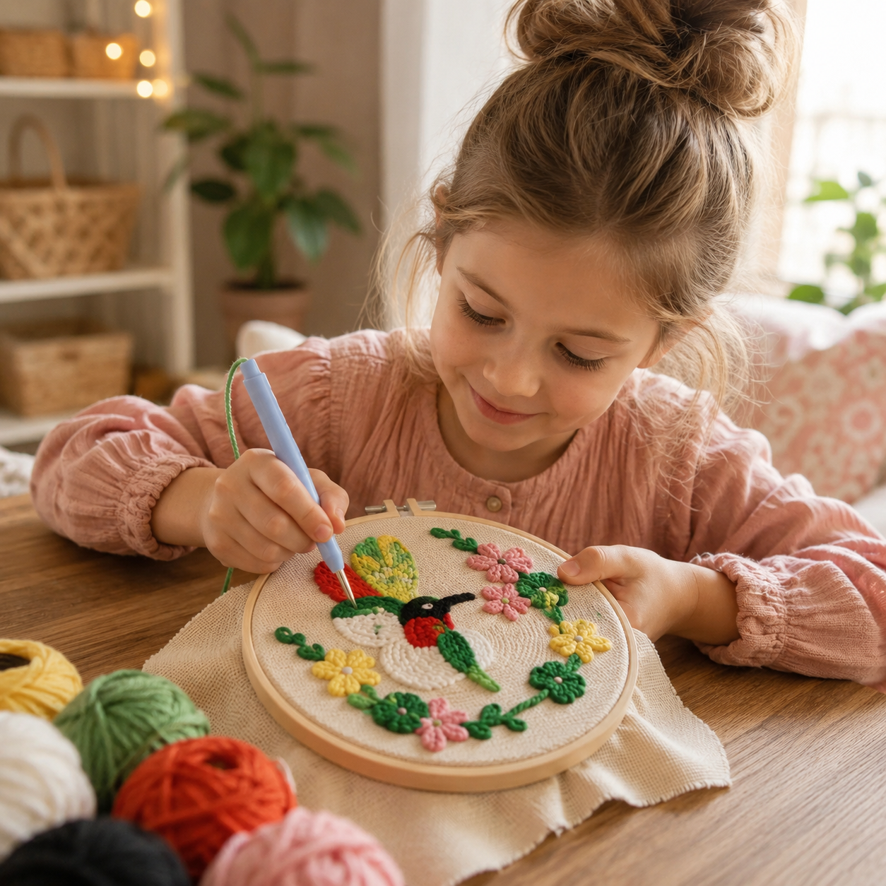 Beginner Punch Needle Embroidery Kit