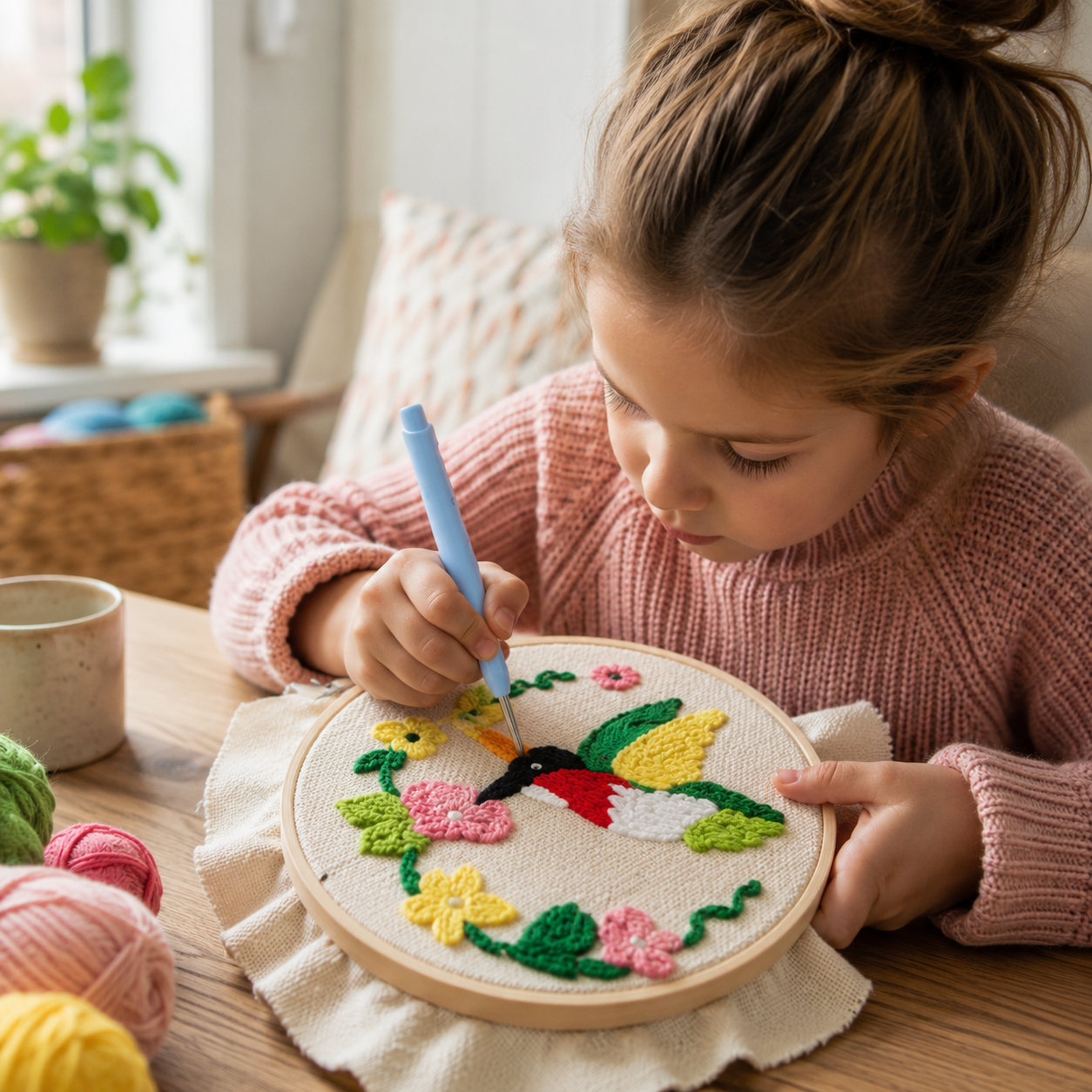 Beginner Punch Needle Embroidery Kit