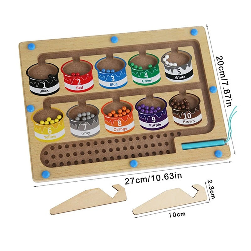 Montessori Magnetic Maze
