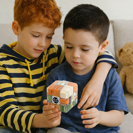 3D Labyrinth Puzzle Cube