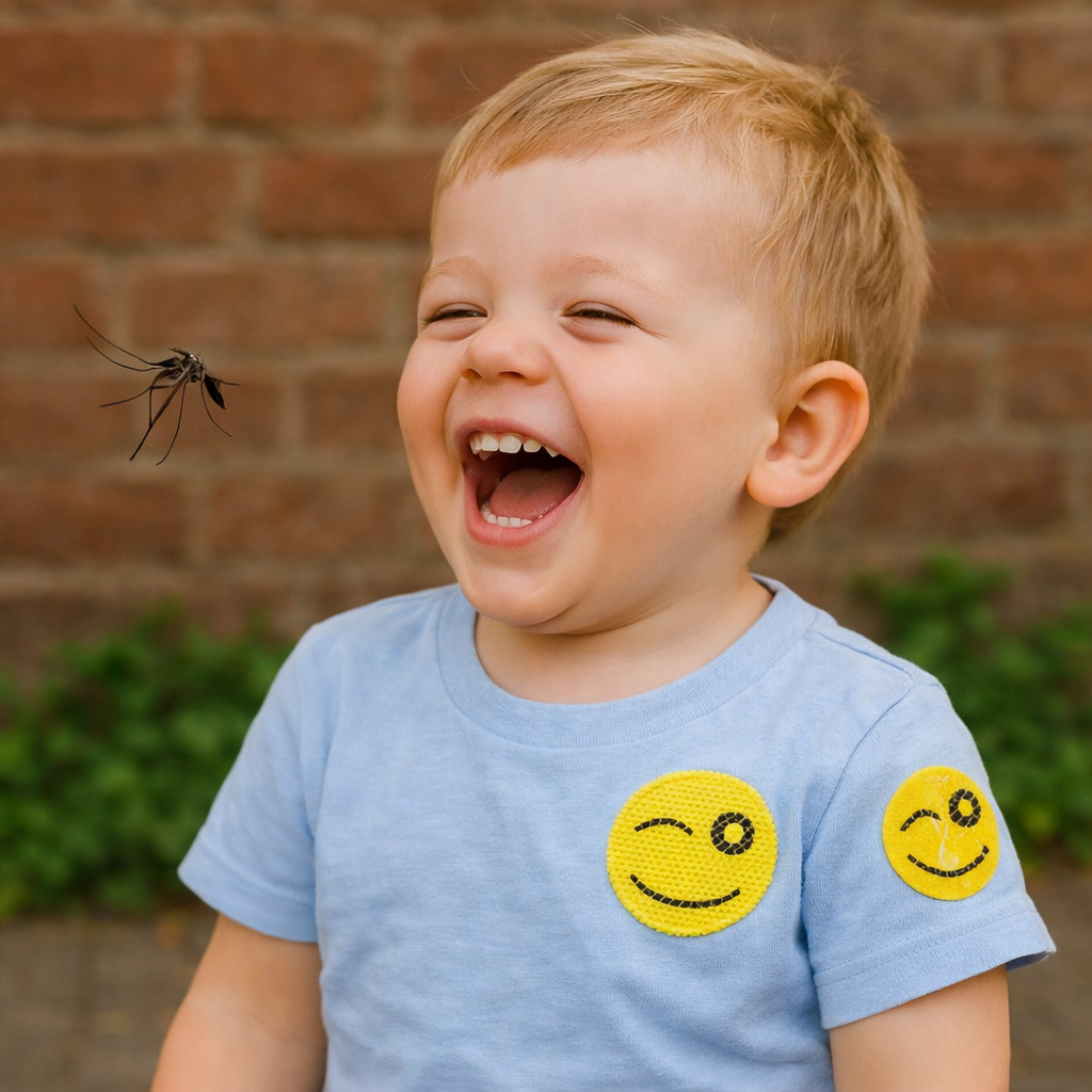 Natural Mosquito Repellent Stickers for Kids and Babies (100 Pieces)