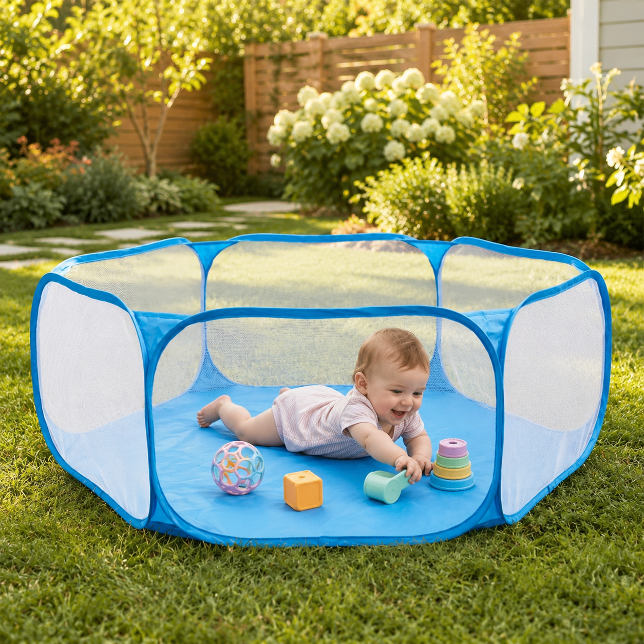 Foldable Travel Playpen for Toddlers