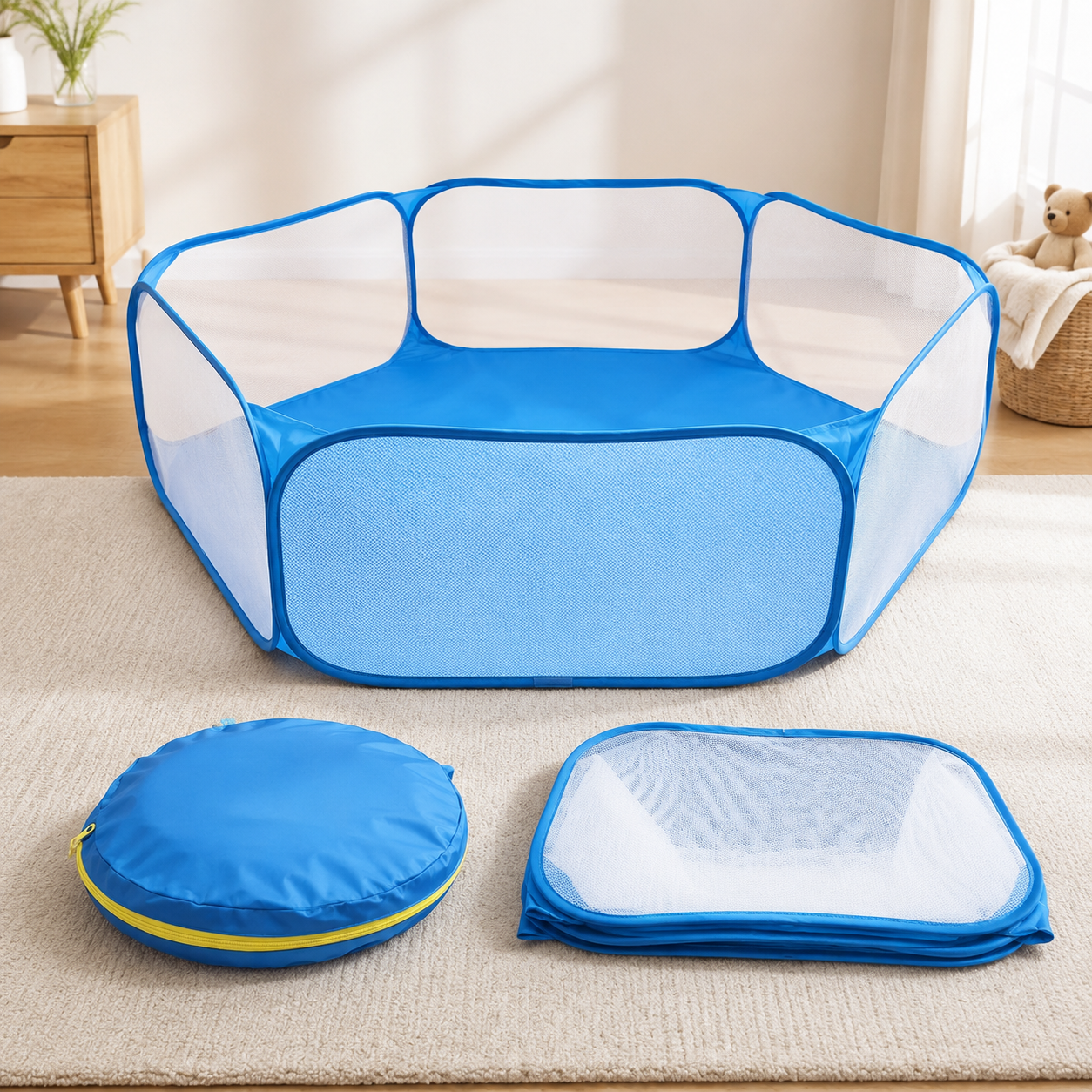 Foldable Travel Playpen for Toddlers
