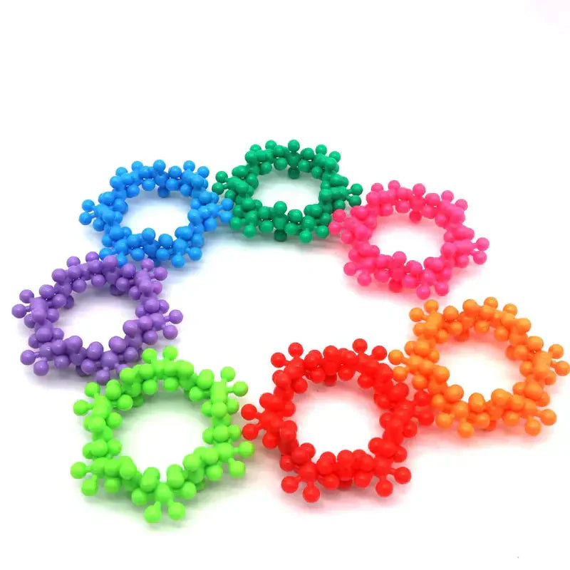 Creative Snowflake Building Blocks