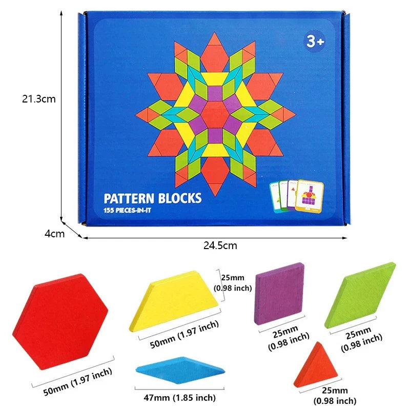 Creative Montessori Wooden Puzzle Game