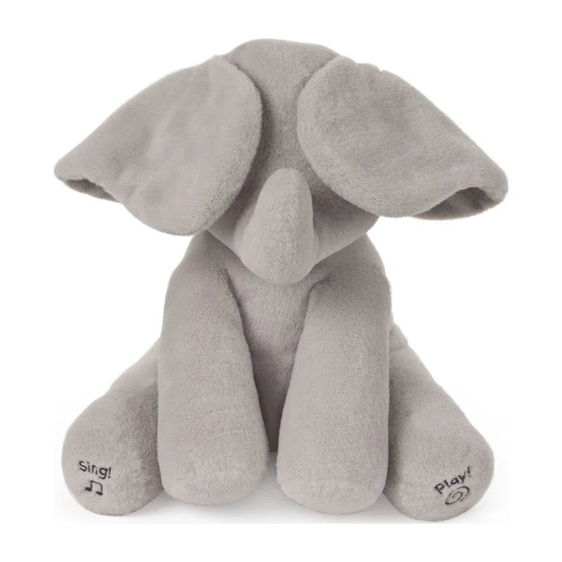 Singing Elephant Peekaboo Plush Toy