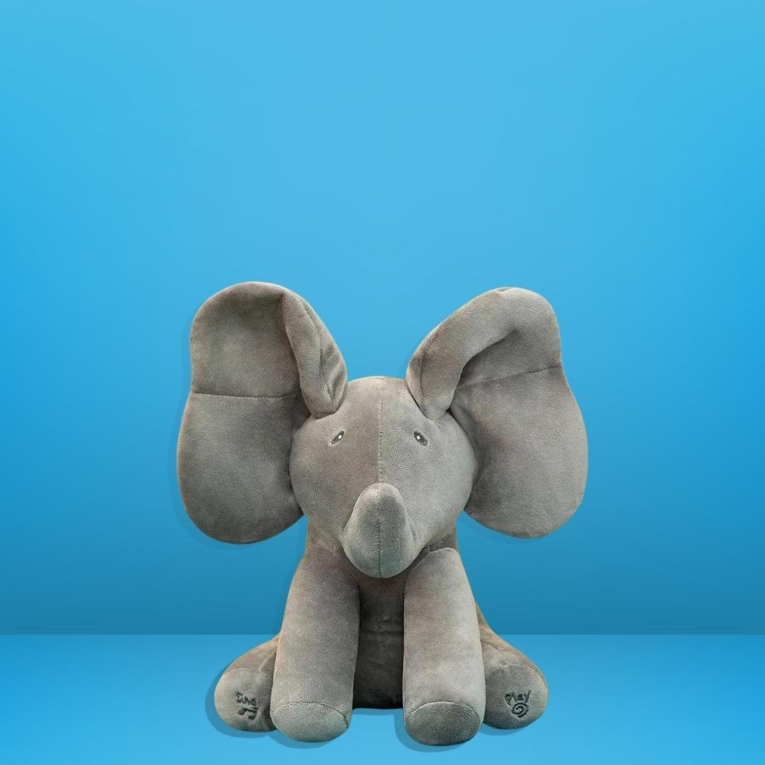 Singing Elephant Peekaboo Plush Toy