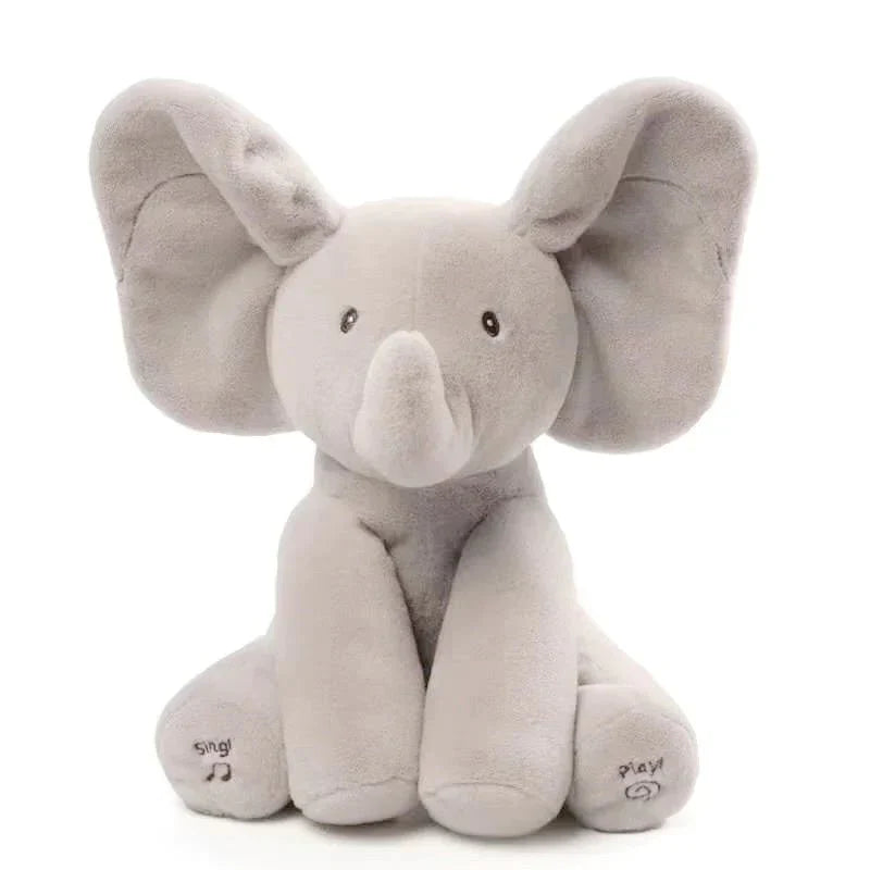 Singing Elephant Peekaboo Plush Toy