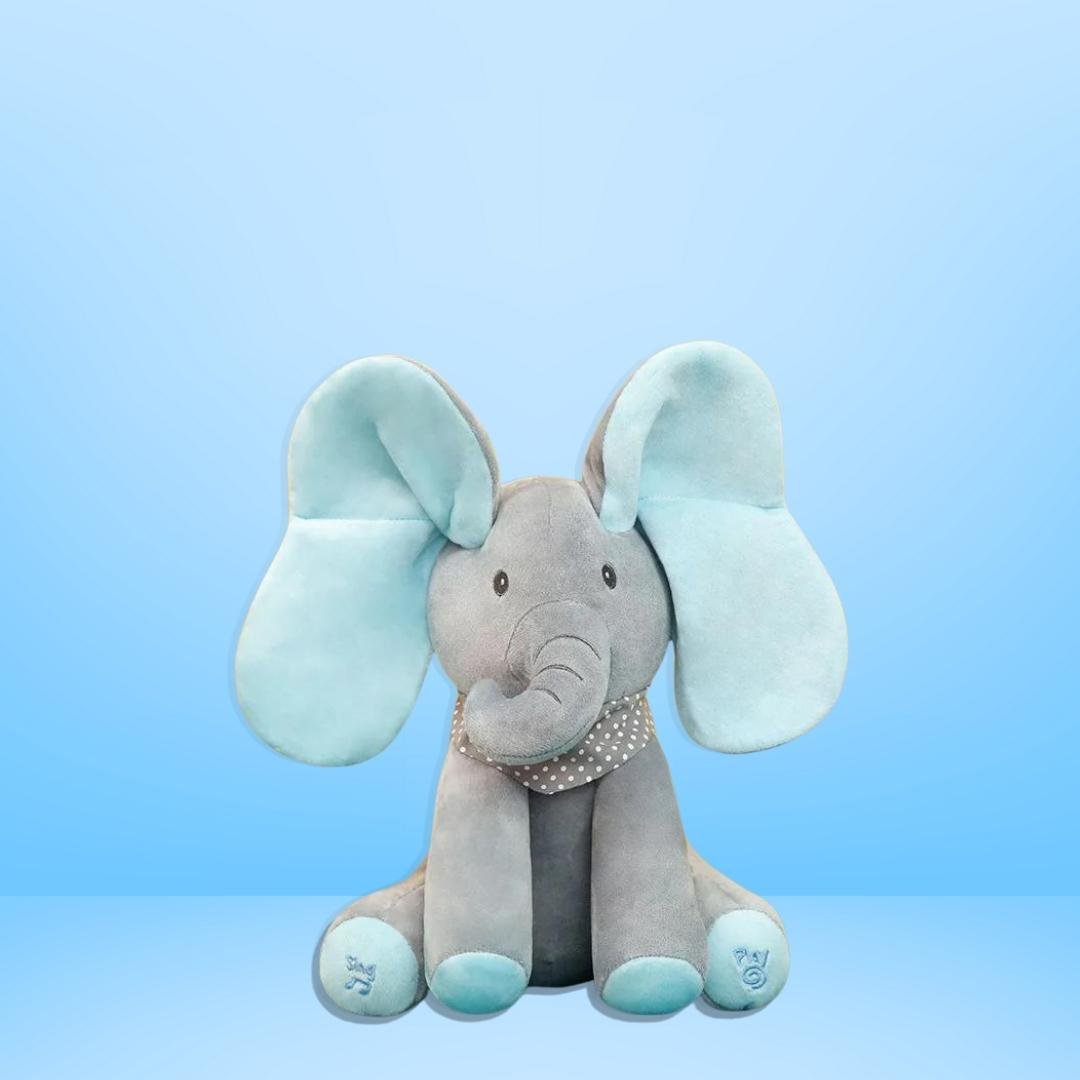 Singing Elephant Peekaboo Plush Toy