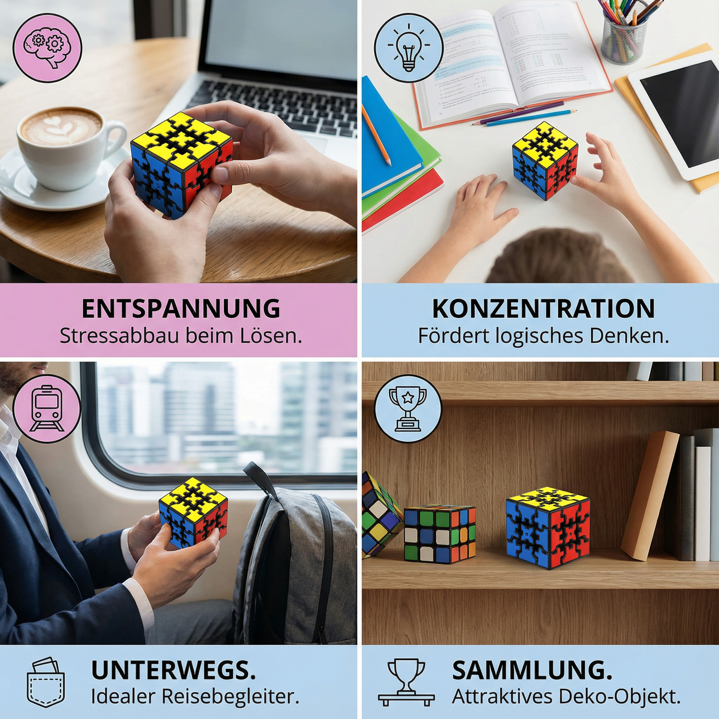 Gear Puzzle Cube