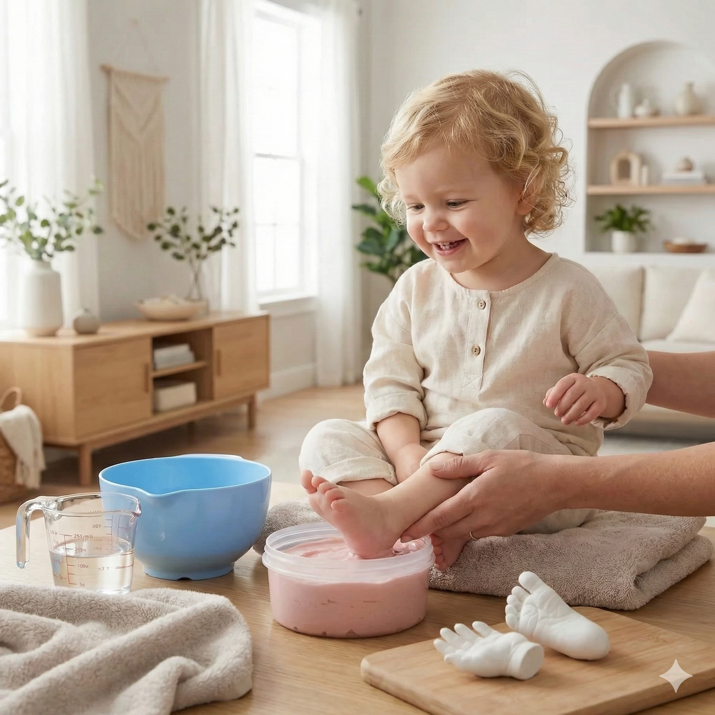 Baby Hand and Footprint Memory Kit