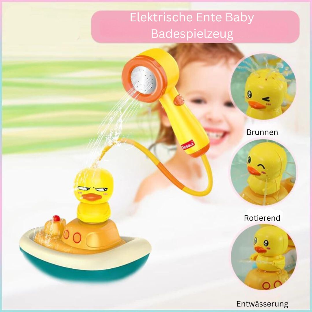 Duck Bath Toy with Shower Head for Kids