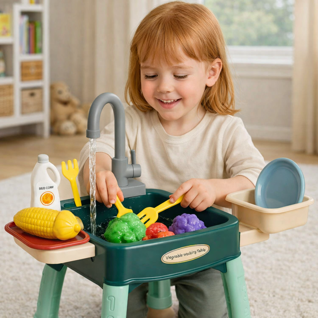 Magic Water Play Kitchen with Tap