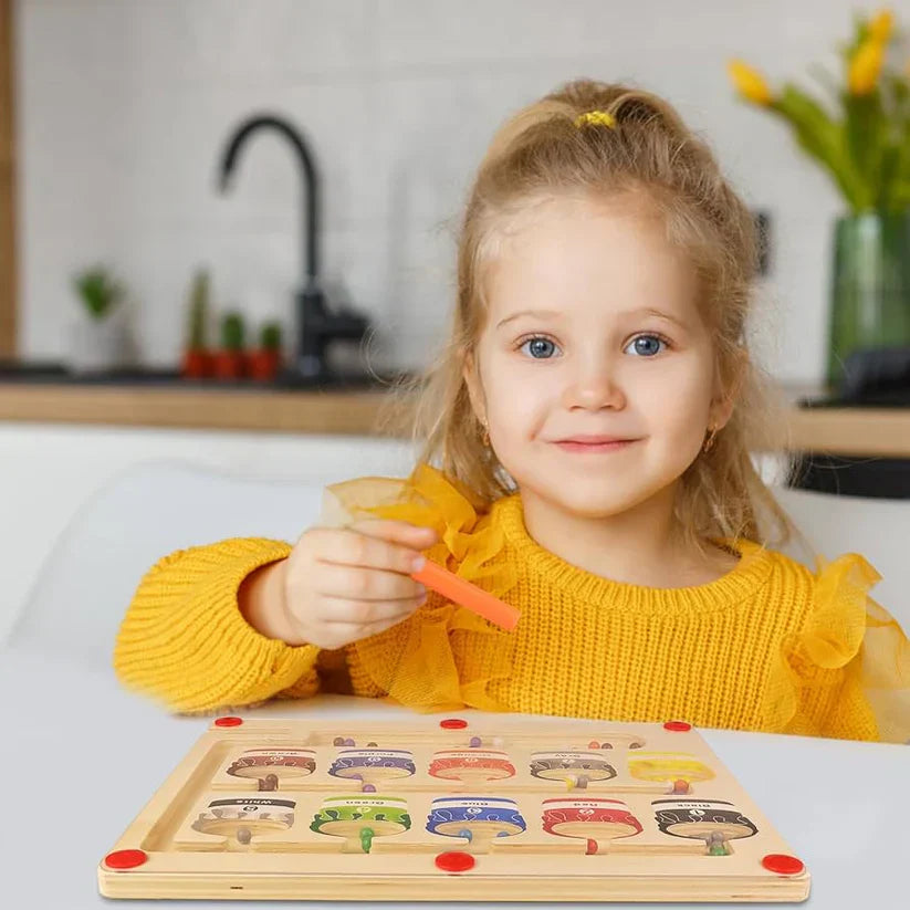 Montessori Magnetic Maze for Kids