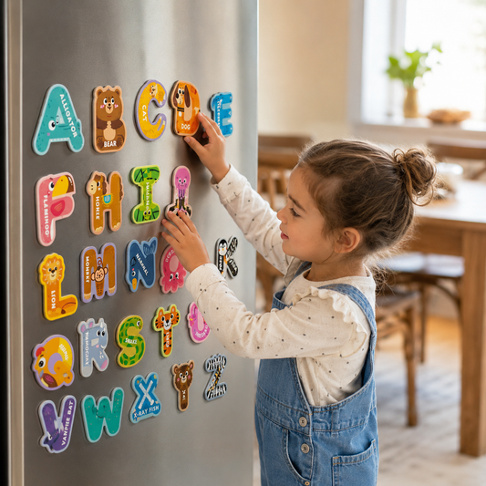 Animal Alphabet Magnetic Letters Set